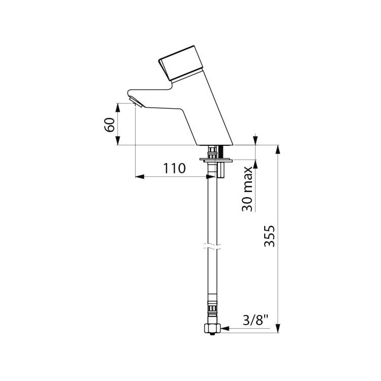 Mitigeur Tempomix lavabo 795