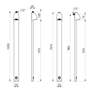 Panneau douche Sporting