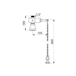 Douche à chaîne Tempostop