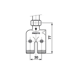 Robinet prémélangeur monobloc 1/2″