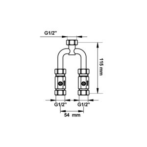 Robinet prémélangeur 1/2″