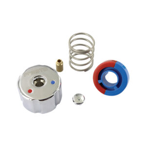 Bouton complet 4000 S chromé