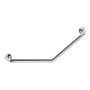 Barre de relevage coudée inox brillant 350×350