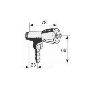 Robinet de prise 1/2&Prime;
