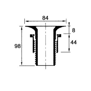 Bonde courte pas du gaz 40×49