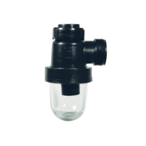 Siphon SS34 40-40 pas d’artillerie culot en verre