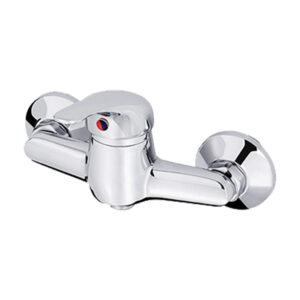 Mitigeur douche mural levier horizontal