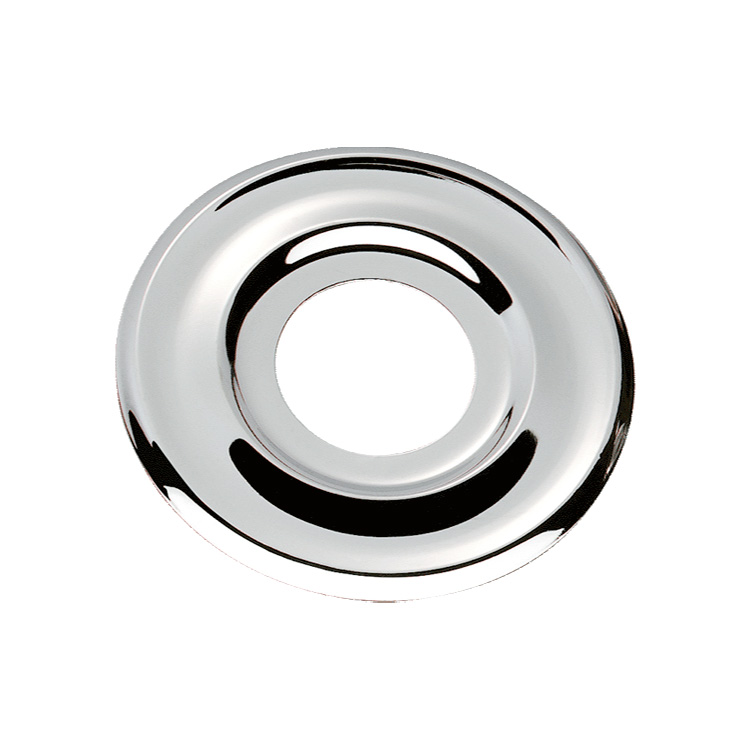 Rosace à moulure chromée