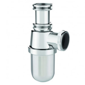 Siphon lavabo ABS chromé