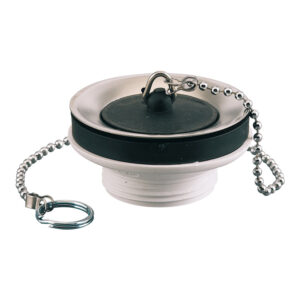 Bonde lavabo à bouchon