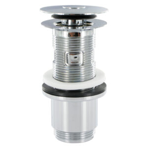 Bonde lavabo à clapet clip