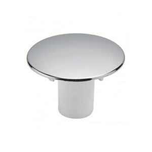 Capot chromé Ø 120 avec tube