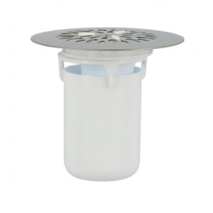 Grille Ø 84 siphonnée pour vidage SAS