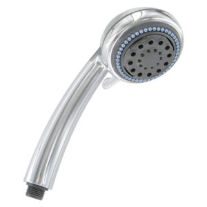 Douchette chromée 3 jets