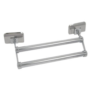 Porte serviette double mural