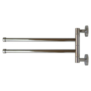 Porte serviette double mobile