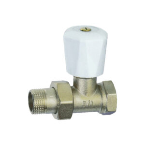 Robinet de radiateur droit 15×21