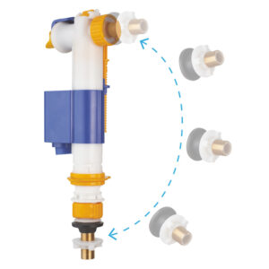 Robinet flotteur universel toutes positions