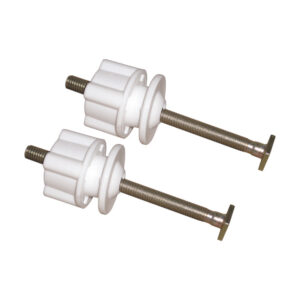 Paire de fixations rapides pour abattant