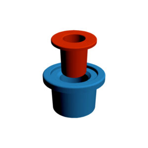 Chevilles universelles anti-déplacement pour abattant