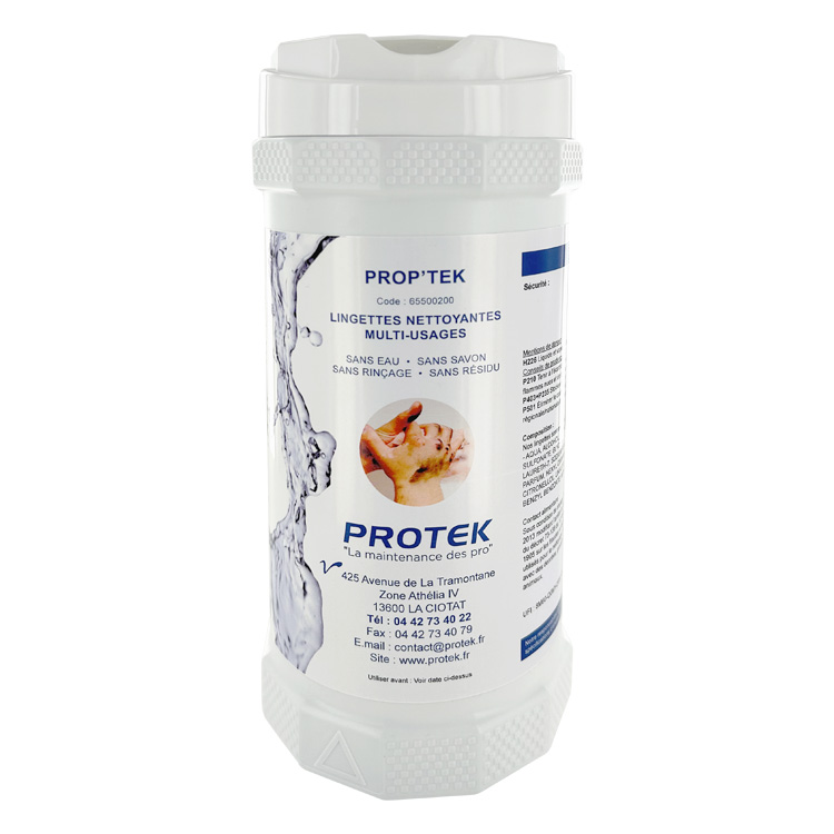 Lingettes nettoyantes PROP’TEK