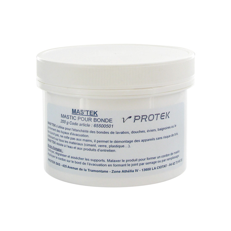 Mastic pour bonde MAS’TEK