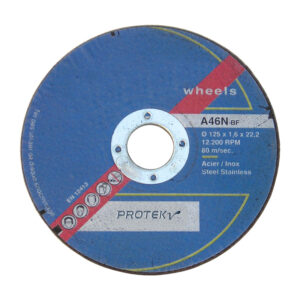 Disque plat de tronçonnage 125 x 1,6 x 22,2